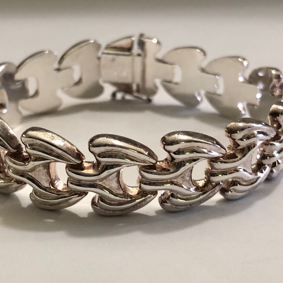 Sterling Silver Italian Milor Bracelet - Picture 2 of 6